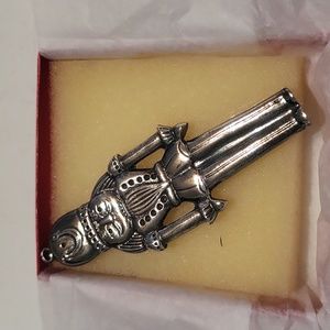 Gorman silver-plated Nutcracker. 3"